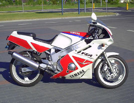 1991 Yamaha FZR600 (White)